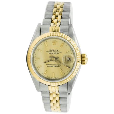 ladies rolex datejust 1980s watch.